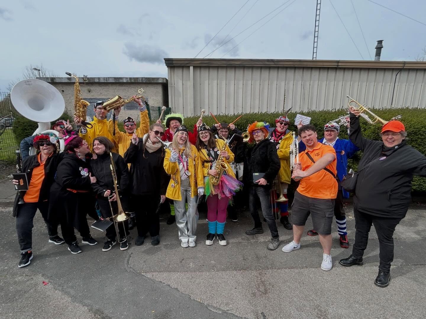 Photo rigolote de l'avant bande de Bourbourg